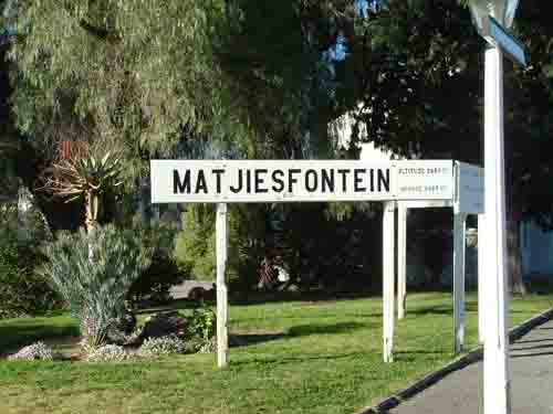   Matjiesfontein station 